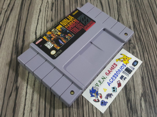 Ninja Gaiden Trilogy Original Repro Snes + Frete Gratis!!!